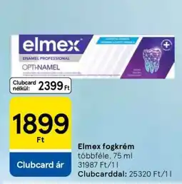 Tesco ELMEX FOGKRÉM ajánlat