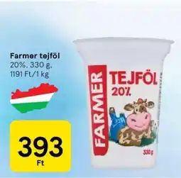 Tesco Farmer tejföl ajánlat