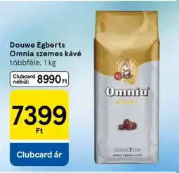 Tesco Douwe Egberts Omnia Szemes Kávé ajánlat