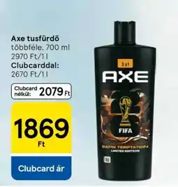 Tesco AXE Tusfürdő ajánlat