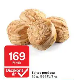 Tesco Sajtos pogácsa ajánlat
