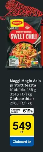 Tesco Maggi Magic Asia pirított tészta ajánlat