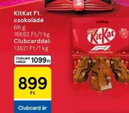 Tesco KitKat F1 csokoládé ajánlat