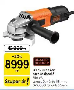 Tesco Black+Decker sarokcsiszoló ajánlat