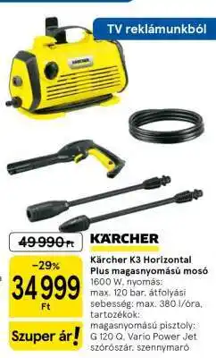 Tesco Kärcher K3 Horizontal Plus magasnyomású mosó ajánlat