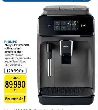 PHILIPS EP1224/00 full-automata kávéfőzőgép