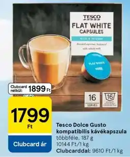 Tesco Tesco Dolce Gusto kompatibilis kávékapszula ajánlat