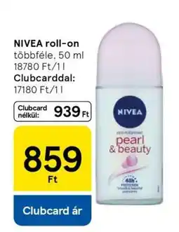 Tesco NIVEA roll-on ajánlat