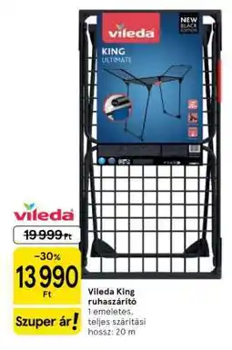 Tesco Vileda King ruhaszárító ajánlat