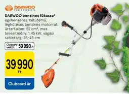 Tesco Daewoo benzines fűkasza ajánlat