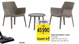 Tesco Keter kerti bútor-szett ajánlat