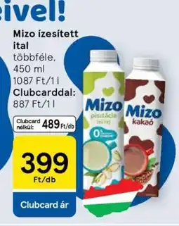 Tesco MIZO Ízesített ital ajánlat