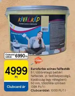 Tesco Eurofarbe színes falfesték ajánlat
