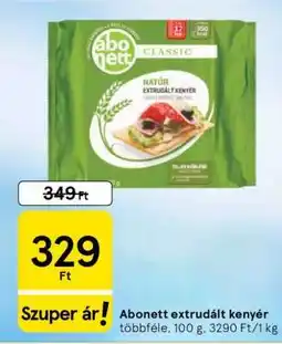 Tesco ABONETT Extrudált kenyér ajánlat
