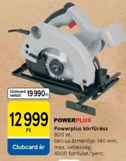 Tesco Powerplus körfűrész ajánlat