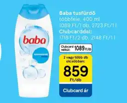 Tesco BABA Tusfürdő ajánlat