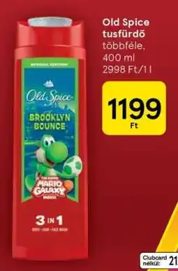 Tesco OLD SPICE Tusfürdő ajánlat