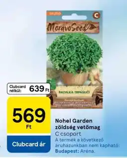 Tesco Nohel Garden zöldség vetőmag ajánlat