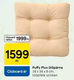 Tesco Puffy Plus ülőpárna ajánlat