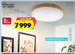ALDI CASALUX MENNYEZETI LED-LÁMPA ajánlat