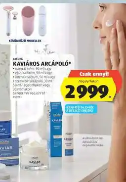 ALDI Lacura Kaviáros Arcápoló ajánlat