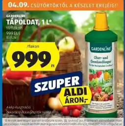 ALDI GARDENLINE TÁPOLDAT, 1L ajánlat