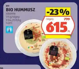 ALDI Bio hummusz ajánlat