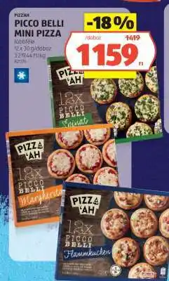 ALDI PICCO BELLI MINI PIZZA ajánlat