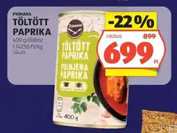ALDI PRIMANA TÖLTÖTT PAPRIKA ajánlat