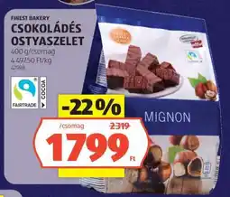 ALDI Finest Bakery Csokoládés Ostyaszelet ajánlat