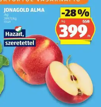 ALDI Jonagold alma ajánlat