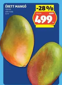ALDI Érett Mangó ajánlat