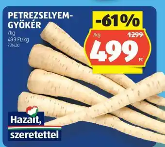 ALDI Petrezselyemgyökér ajánlat