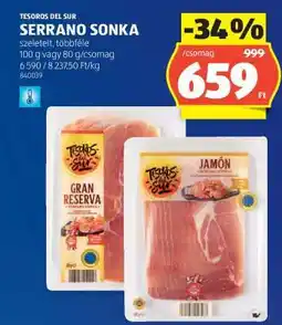 ALDI TESOROS DEL SUR SERRANO SONKA ajánlat