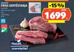 ALDI Húsmester Friss Sertéstarja ajánlat