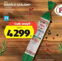 ALDI PICK Rákóczi szalámi ajánlat