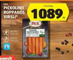 ALDI Pickolino roppanós virsli ajánlat