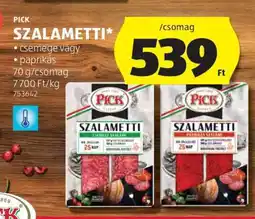 ALDI Pick szalametti ajánlat
