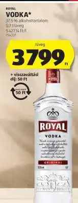 ALDI ROYAL Vodka ajánlat