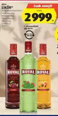 ALDI ROYAL LIKŐR ajánlat