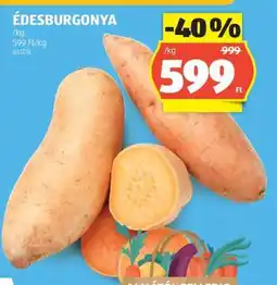 ALDI Édesburgonya ajánlat