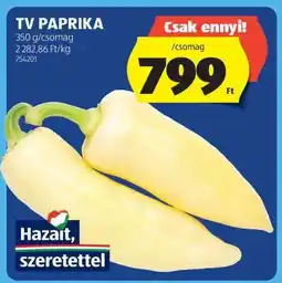 ALDI TV paprika ajánlat