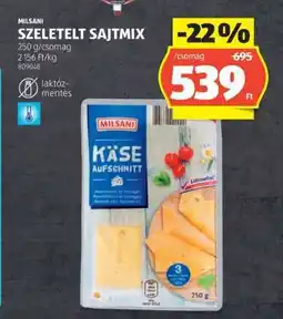 ALDI MILSANI Szeletelt Sajtmix ajánlat