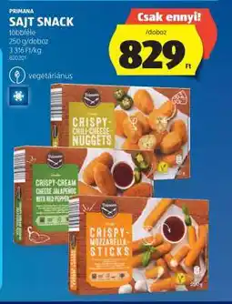 ALDI PRIMANA SAJT SNACK ajánlat