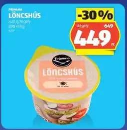 ALDI Primana Löncshús ajánlat