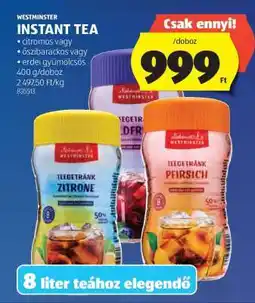 ALDI WESTMINSTER INSTANT TEA ajánlat