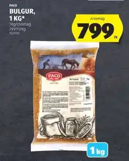 ALDI PACO Bulgur, 1 kg ajánlat