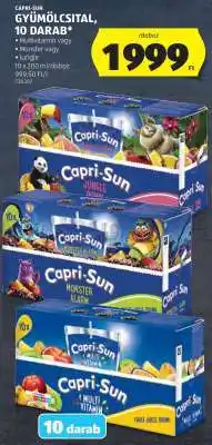 ALDI Capri-Sun Gyümölcsital, 10 darab ajánlat