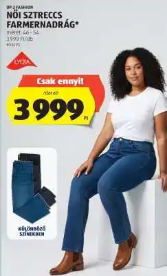 ALDI Női Sztreccs Farmernadrág ajánlat