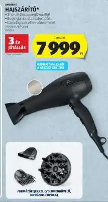 ALDI Ambiano Hajszárító ajánlat